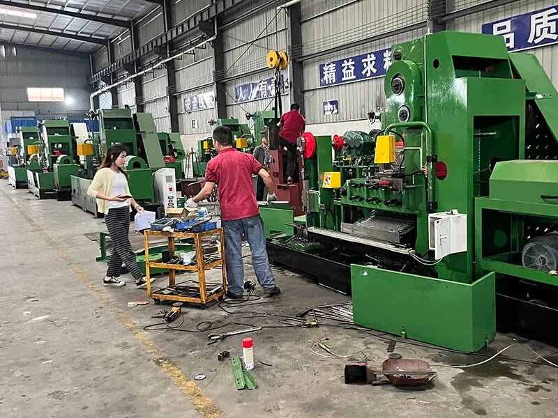 Main workshop floor of FEILIZ partner factory